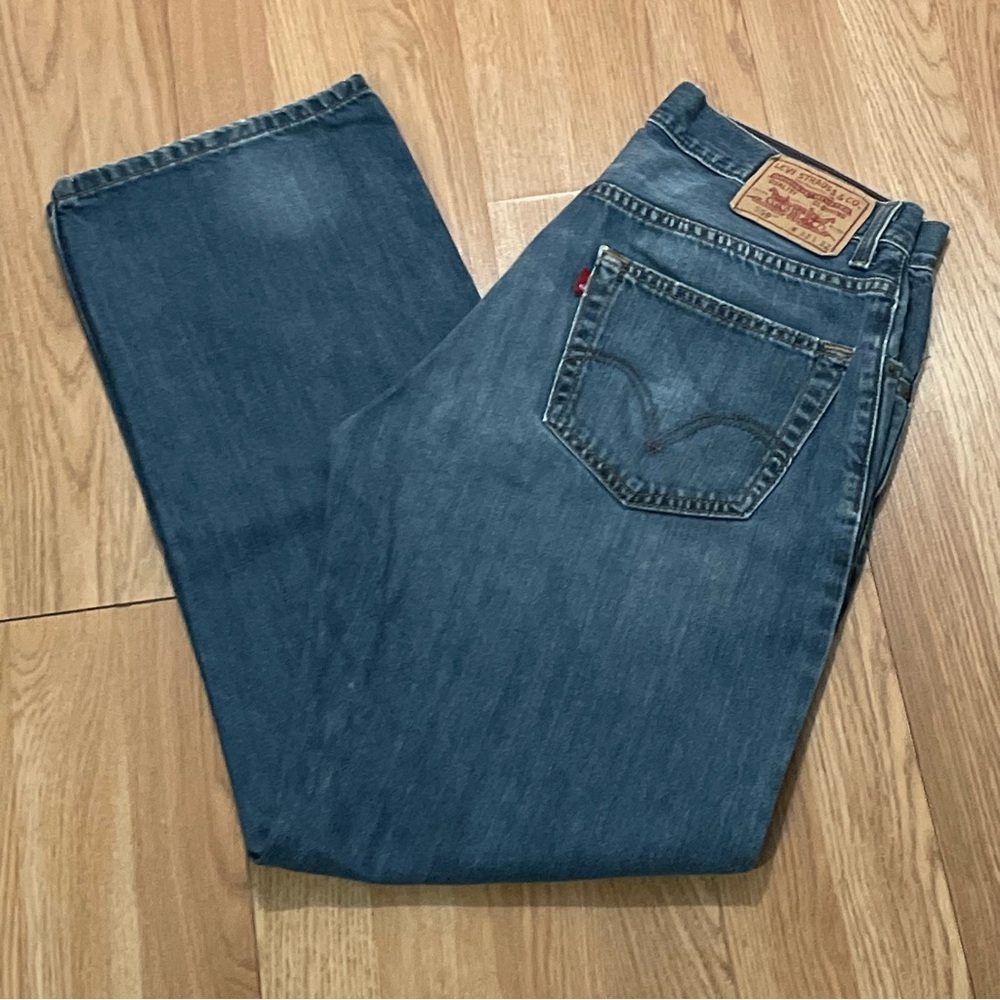 Levi’s 559 Men’s Relaxed Straight Fit Jeans 32x32 (32x30) Light Blue Denim